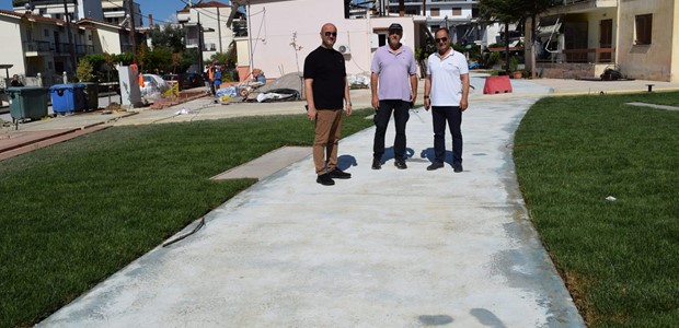 Στο τελικό στάδιο η κατασκευή πλατείας στον Αγ. Φανούριο